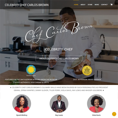 Celebrity Chef Websites